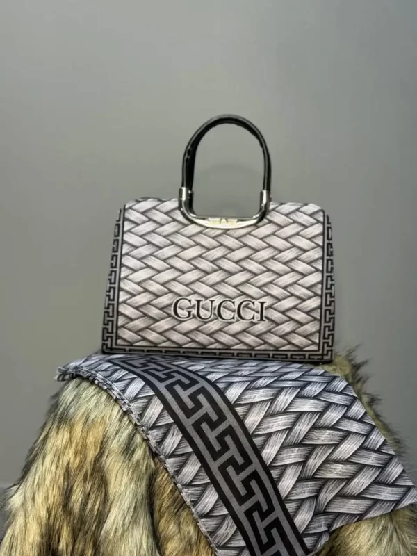 ست کیف و شال Gucci